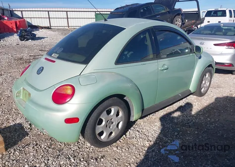 2002 Volkswagen New Beetle Gls Tdi из США, поврежденный, VIN 3VWCP21C22M403231